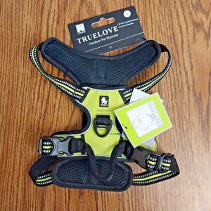 Truelove Outdoor Pet Harness Small Neon Yellow TLH5651 New